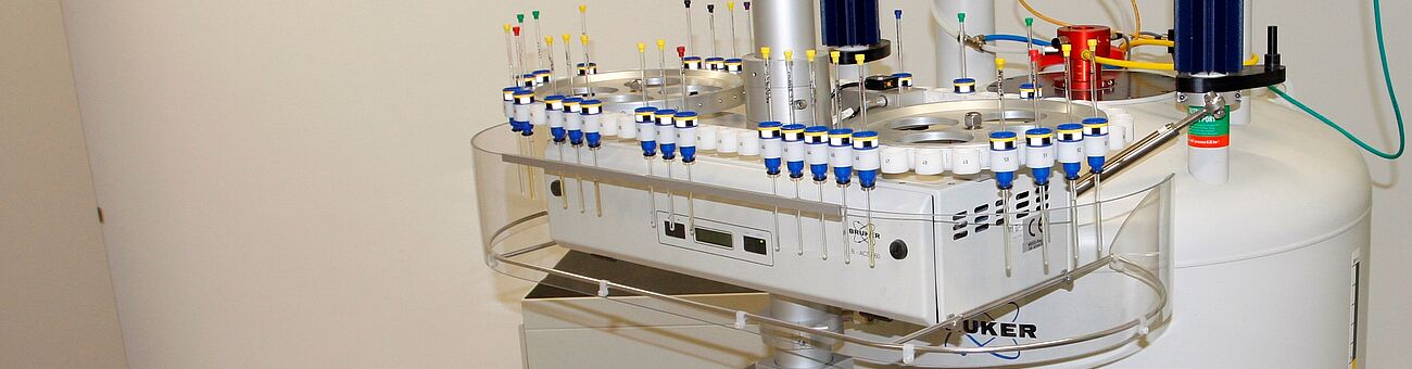NMR with automatic sample changer